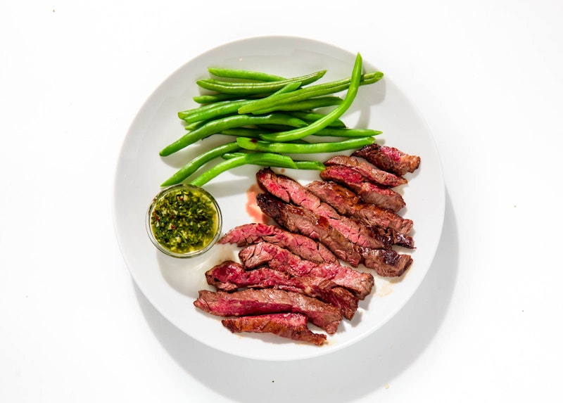 Grilled Skirt Steak & Chimichurri