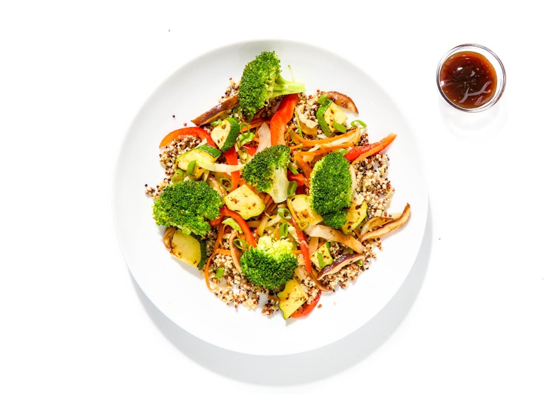 Quinoa Veggie Stir-Fry — CookUnity Meal Review & Calories