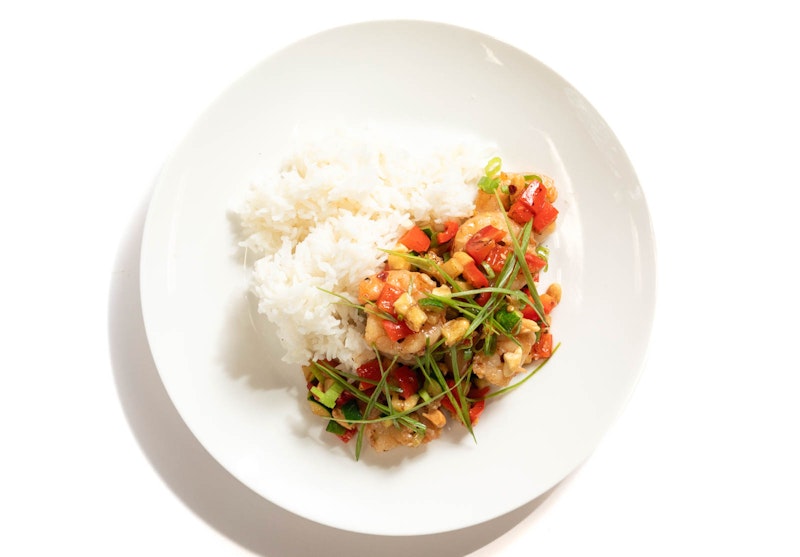 Sichuan Kung Pao Shrimp — CookUnity Meal Review & Calories
