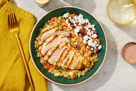 Chicken Pomegranate No Heat Bowl