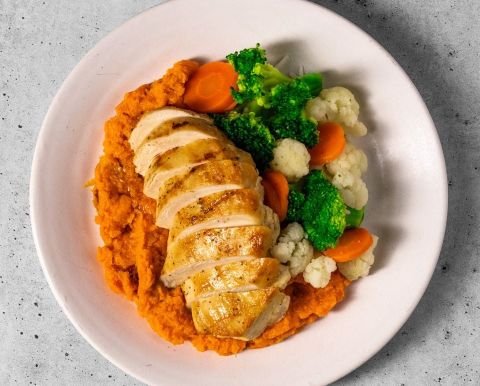Chicken Breast & Sweet Potatoes