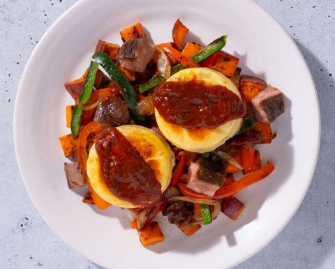 Egg Bites Enchilada Steak