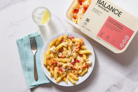 Creamy Mushroom Penne With Chicken