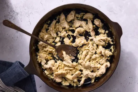 Cooked Pulled Chicken