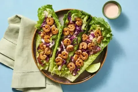 Moo Shu 2x Shrimp Lettuce Wraps