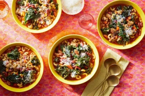 Chicken Sausage Minestrone