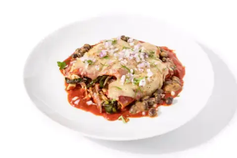 Red Chile Chicken Enchiladas