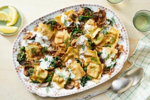 Cheesy Gluten Free-Ravioli