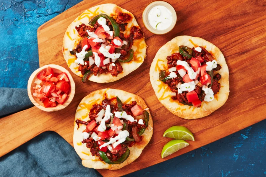 Pork Tostadas Supremas