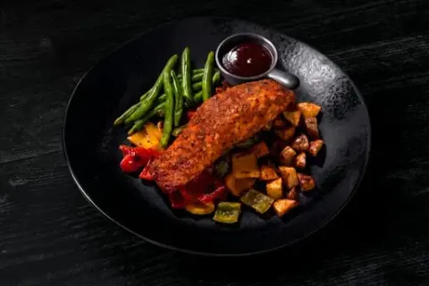 Smoky Blackened Salmon