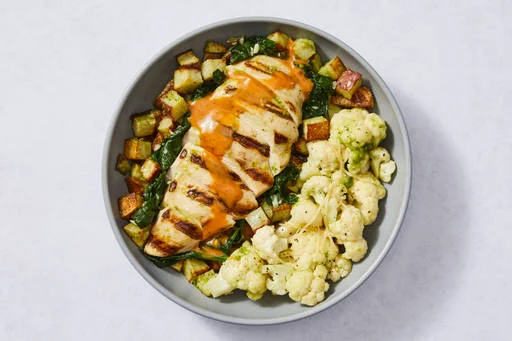Truffle Jus Spinach Chicken