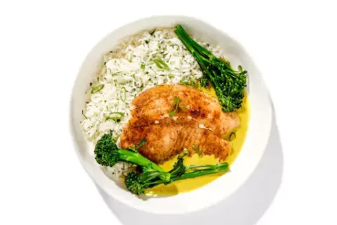 Thai Yellow Curry Tilapia