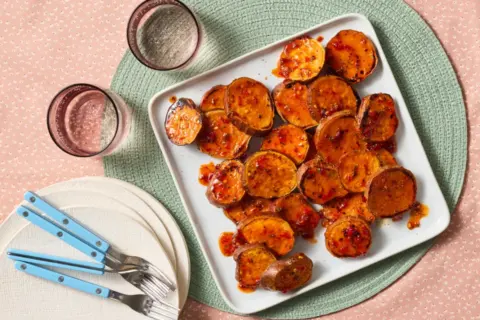 Roasted Sweet Potatoes & Maple Butter