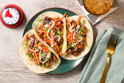 Korean BBQ Pork Tacos