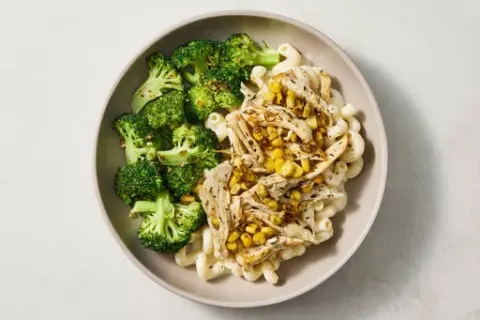 Charred Corn & Shredded Chicken Cavatappi