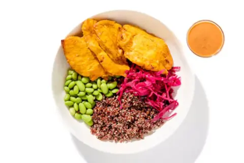Chicken Satay Quinoa Bowl