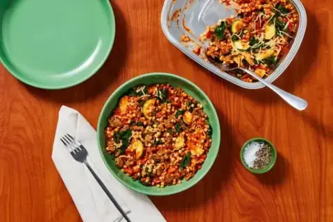 Prep & Bake Pearl Pasta with Chicken Sausage