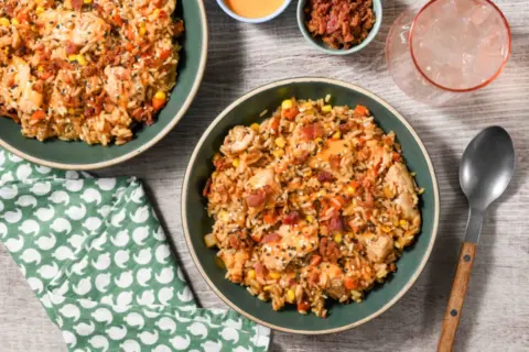 Weeknight Chicken Fried Rice