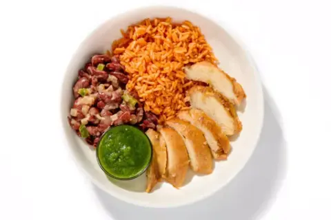 Keto Chicken Carnitas Bowl