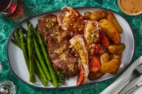 Shallot-Sherry Butter over 2x Bavette Steak