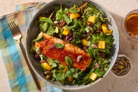 Spicy Orange Glazed Salmon