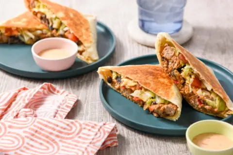 Toasted Turkey and Cheese Burrito Pocket