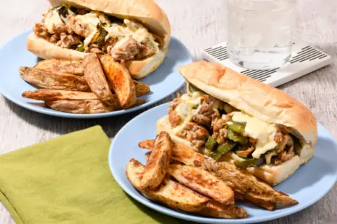 Queso Pork Cheesesteak
