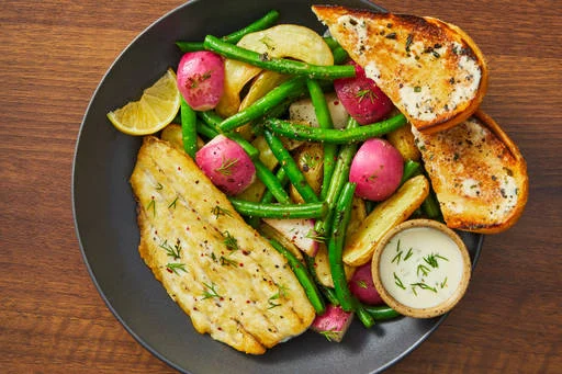 2x Barramundi with Lemon-Dill Sauce