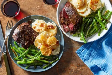 Seared Steak & Green Beans