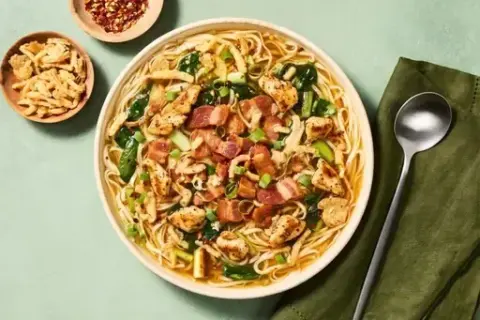 Chicken & Crispy Fried Onion Ramen
