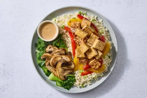 Japanese Tofu & Sesame Brown Rice
