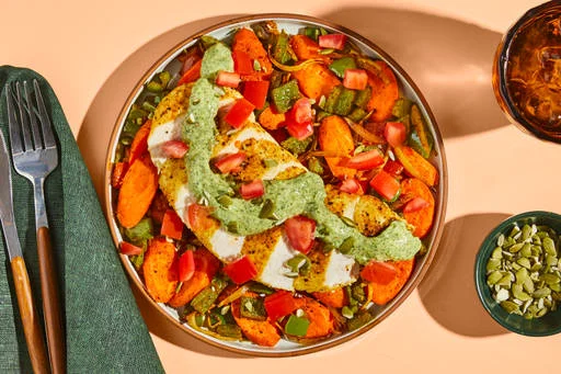 Peruvian-Spiced Chicken with Chimichurri