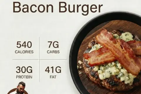 Blue Cheese Bacon Burger
