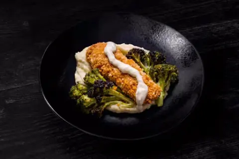 Panko-Crusted Salmon