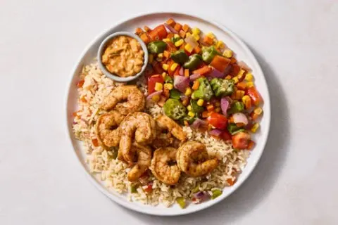 Blackened Shrimp & Cajun Gravy