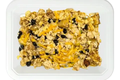 Shredded Chicken & Egg Bowl