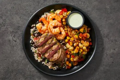 Aji Verde Filet Mignon & Shrimp