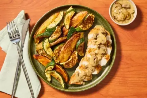 Creamy Dijon Chicken & Mushrooms