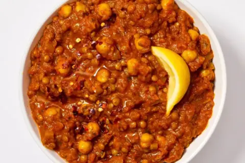 Spiced Lentil & Chickpea Stew