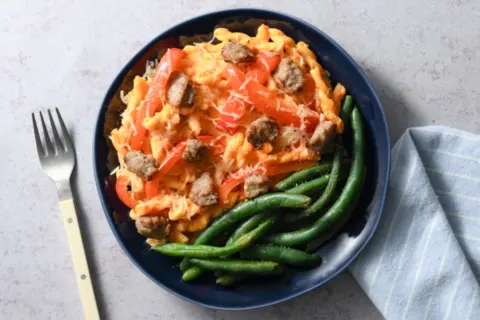 Red Pepper Italian Sausage Gemelli