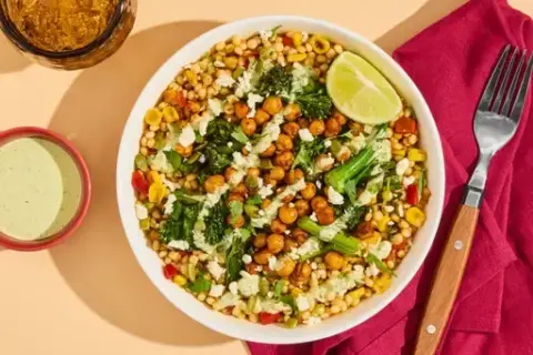 Fajita-Spiced Chicken & Couscous Bowls