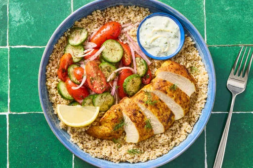 Spice Market Chicken & Bulgur Bowls