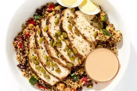 Blackened Chicken Quinoa Bowl