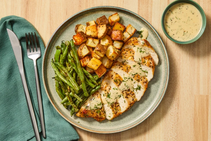 Creamy Dijon Dill Chicken