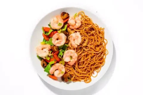 Stir-Fried Shrimp & Vegetables