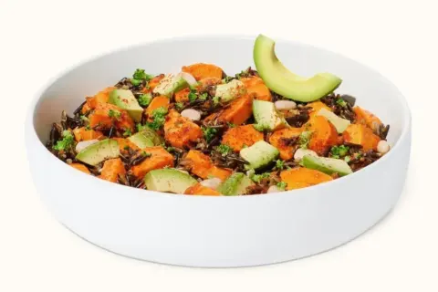 Sweet Potato + Wild Rice Hash