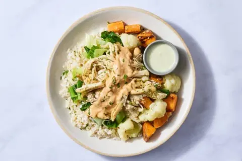 Ginger Chicken Thighs & Thai Curry Rice