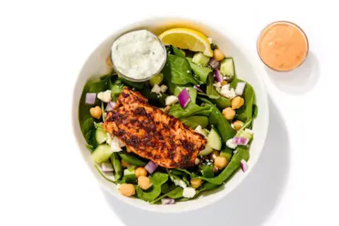 Mediterranean Grilled Salmon