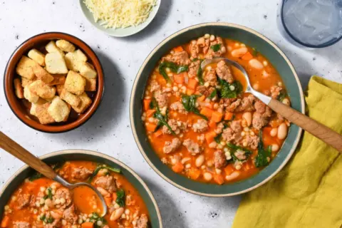 Sausage Fagioli Soup