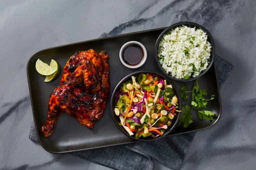 Basil-Glazed 2x Chicken & Ginger Rice